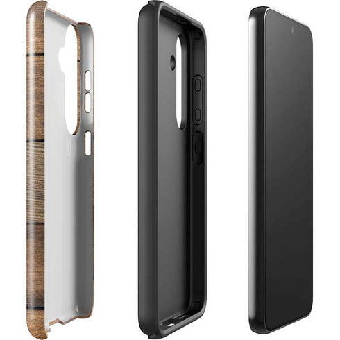 Early American Wood Planks Galaxy S25 Impact Case